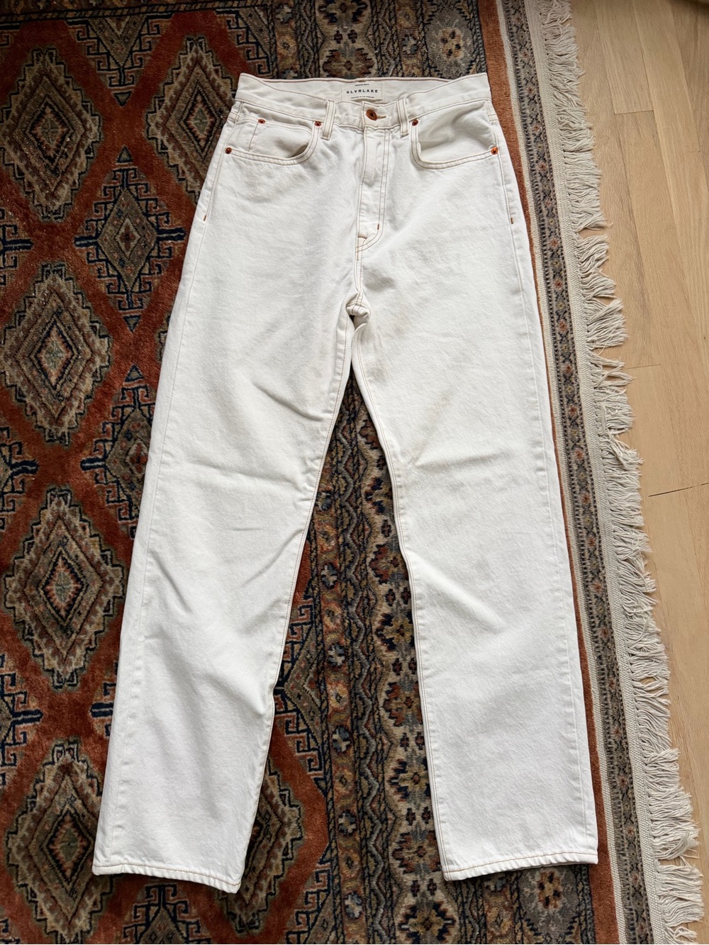 SLVRLAKE London Jeans Ecru